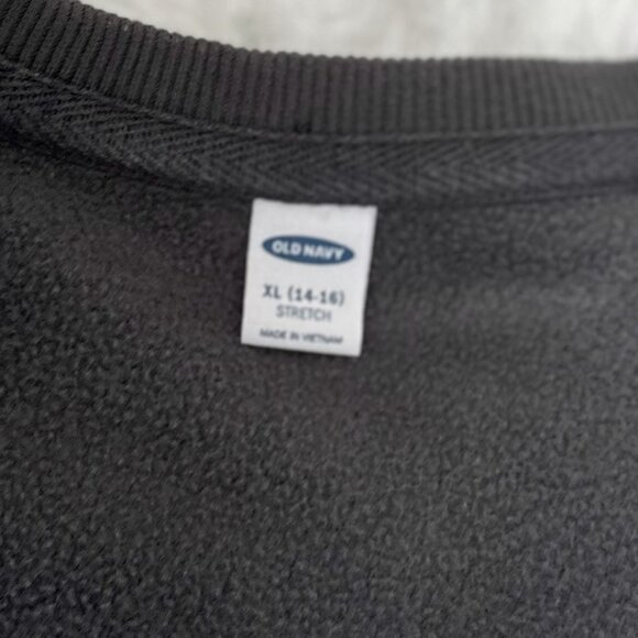 Old Navy fleece pullover sweatshirt - Picture 6 of 7
